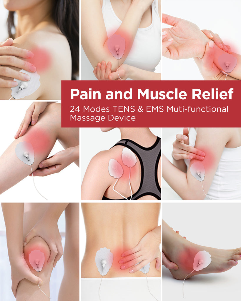 Genkent Tens Unit Massager Electrical Stimulation Muscle Pain Therapy Muscle  Stimulator 